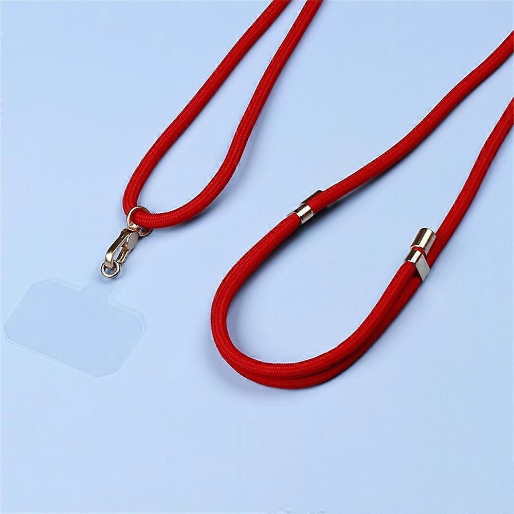 Crossbody Phone Lanyard 6mm Thick Polyester Adjustable Strap with Tether Tab, Total Length: 148cm