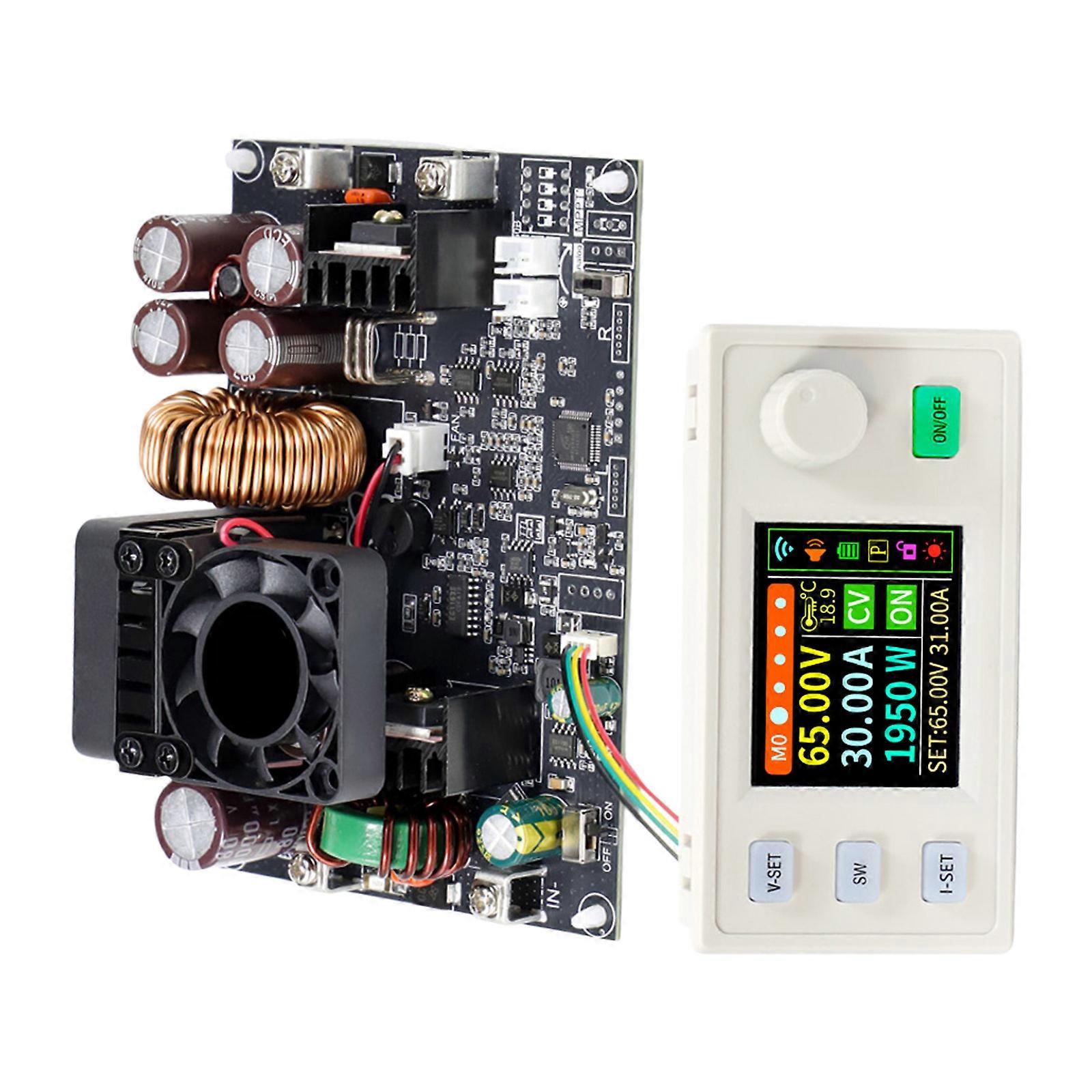 Programmable Power Supply Module Including MPPT Technology Solar Charging Auto Stop Function and Overheat Safety Multicolor
