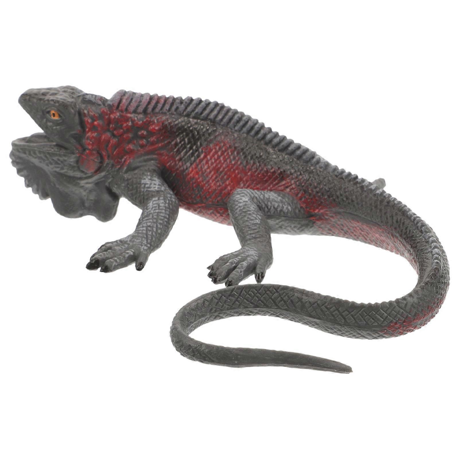 Simulation Lizard Model for Decor Fake Plastic Lizard Model Mini Figurine