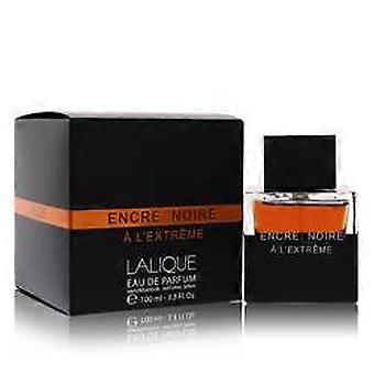  Encre Noire A L'extreme by Lalique - Eau De Parfum Spray 3.3 oz - Men 