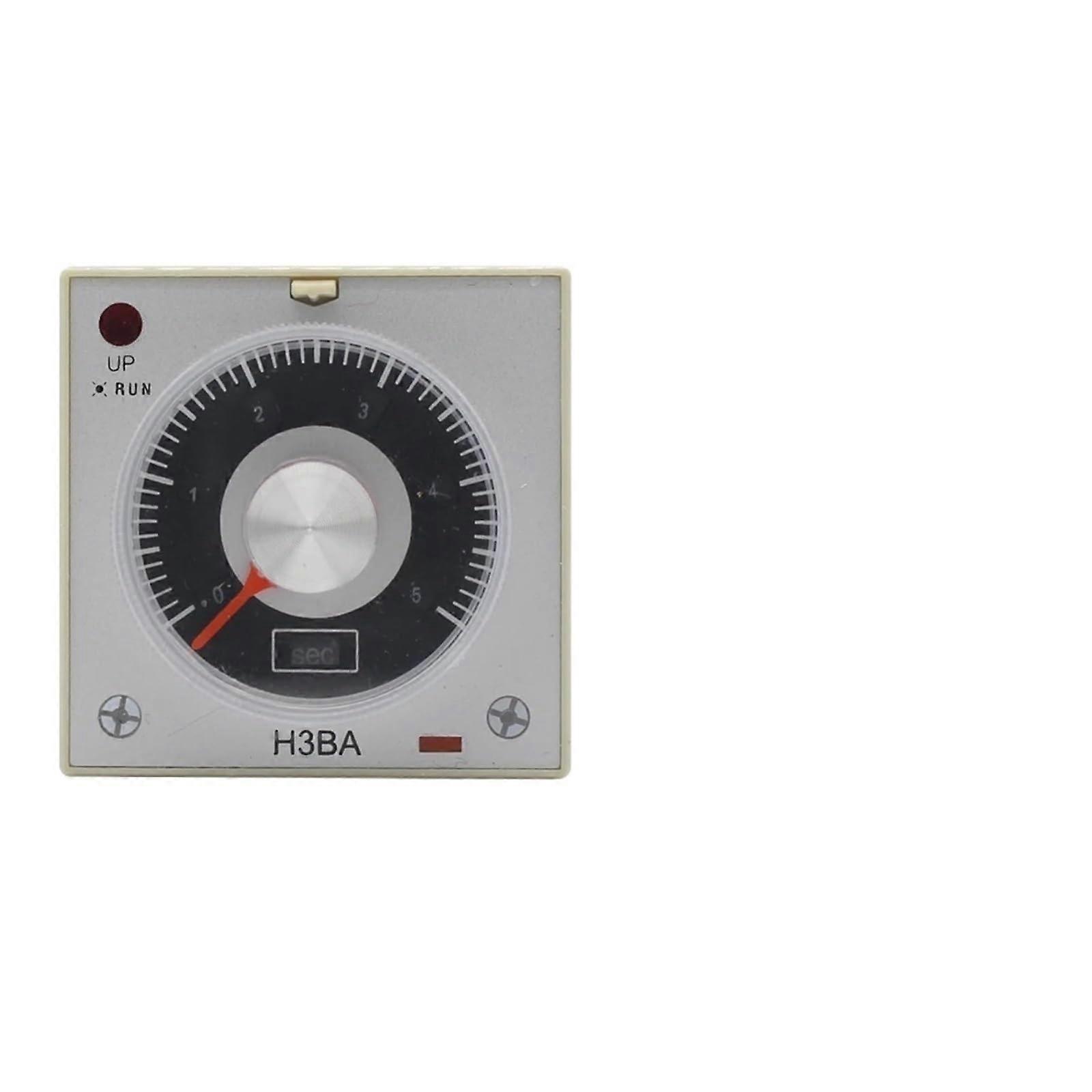 Timer Relay 220V AC H3BA8 8 Pin Adjustable Delay 0.5S100h Wide Timing Range Industrial