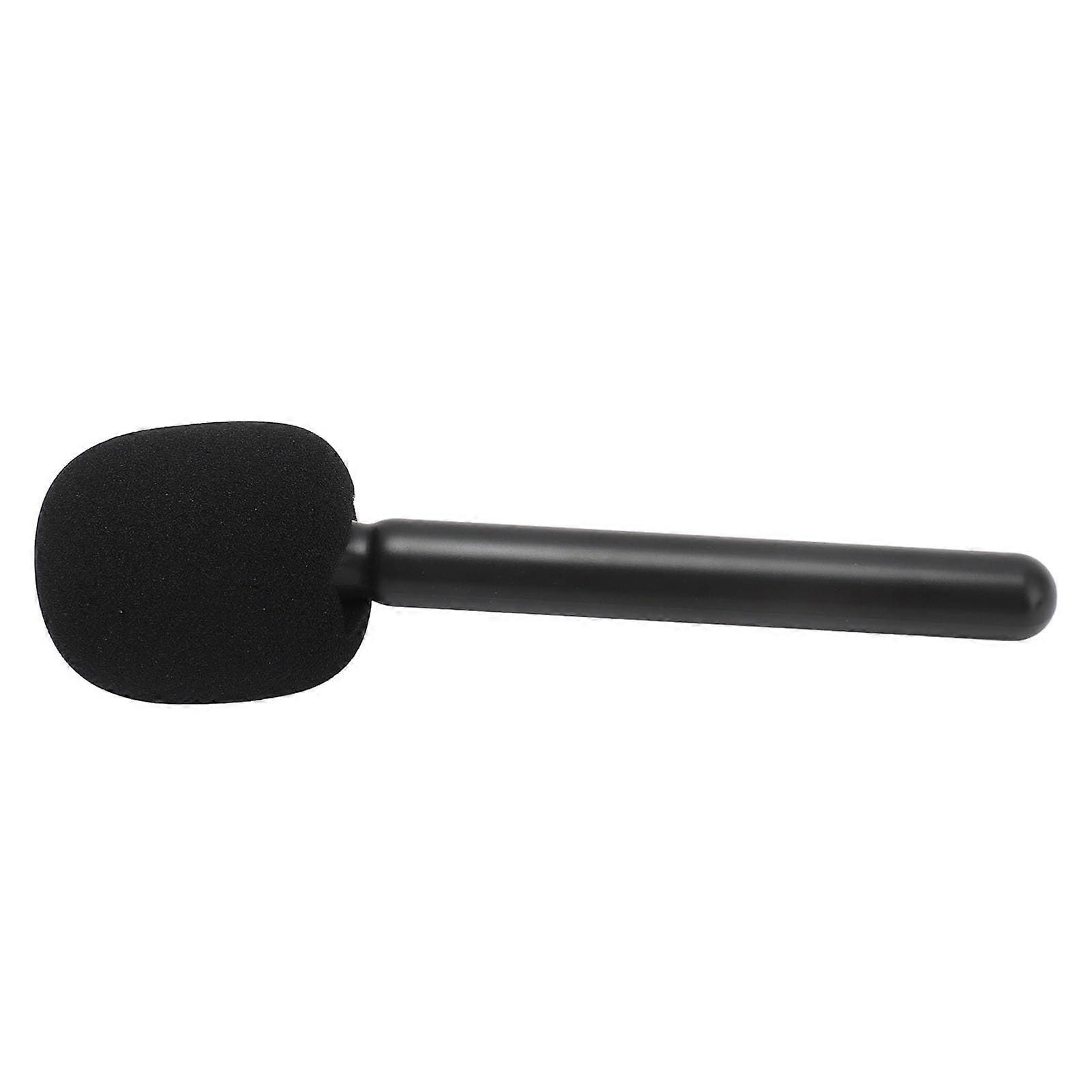 Microphone Interview Handle with Foam Windscreen, Handheld Adapter for Rode II Lark 150 G1
