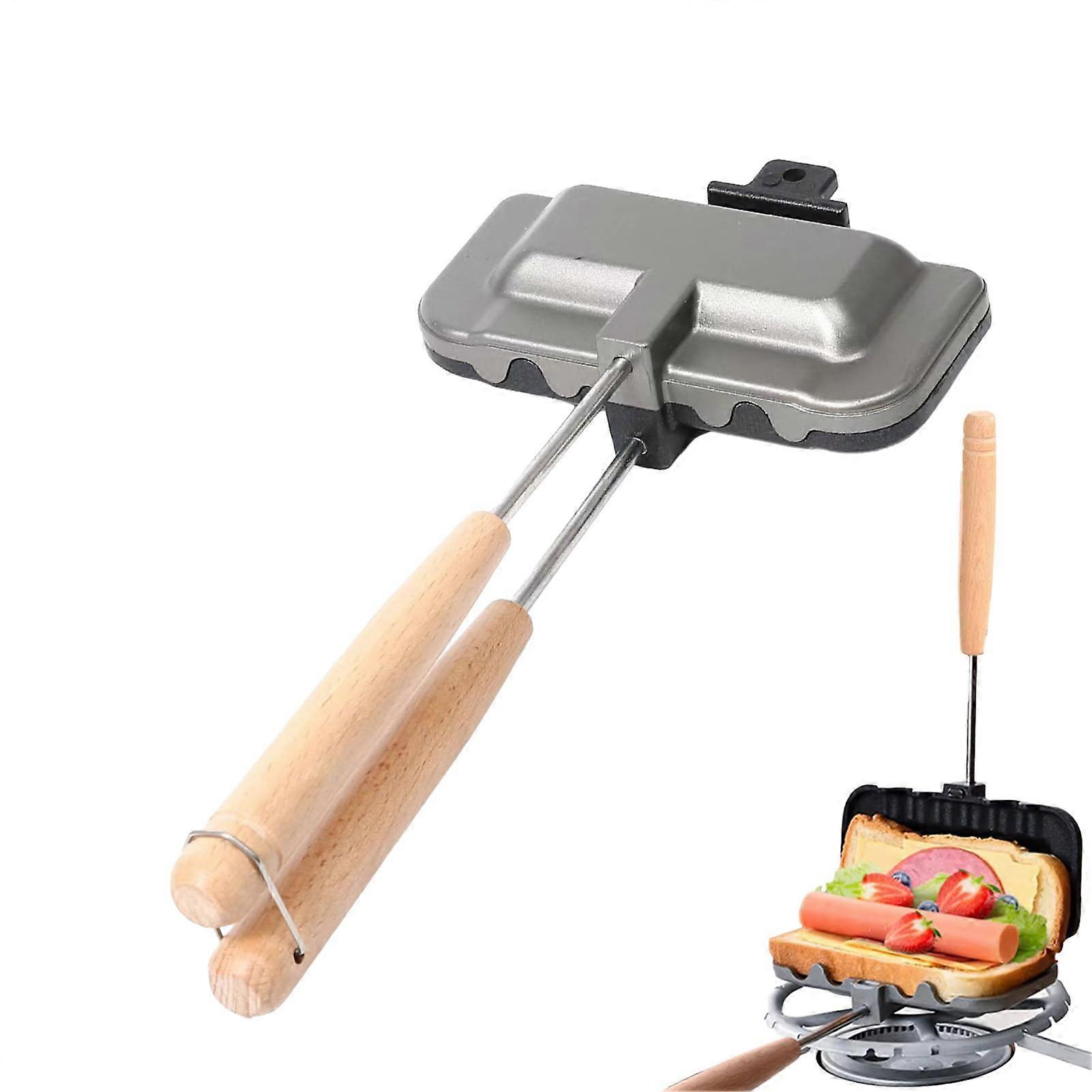 NonStick Sandwich Maker for Toast, Omelette and Pancakes, MultiPurpose Easy Clean Cooking