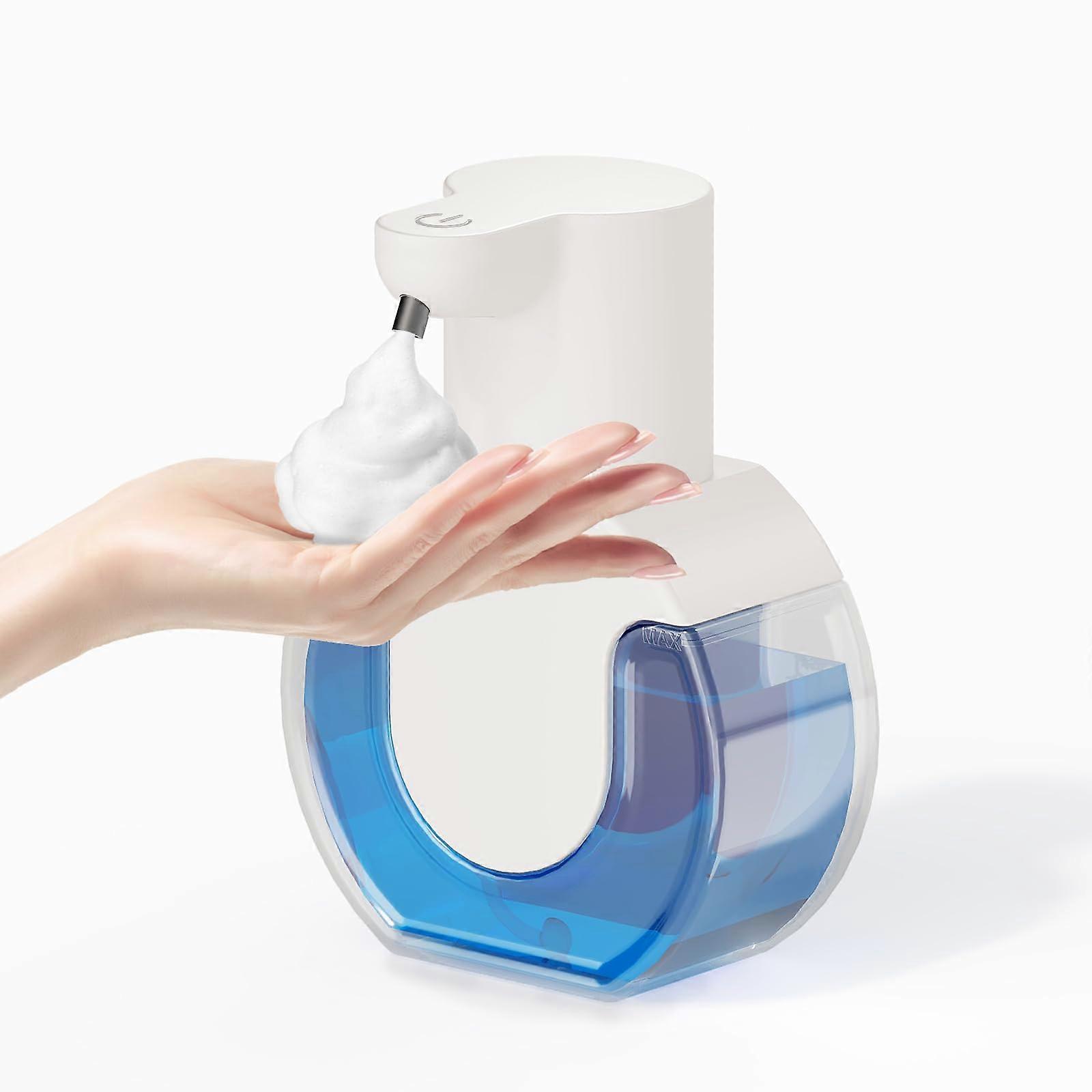 Automatic Soap Dispenser Touchless Rechargeable 15oz Smart Motion Sensor 4Level Foam Wall Mount for Bathroom Kitchen