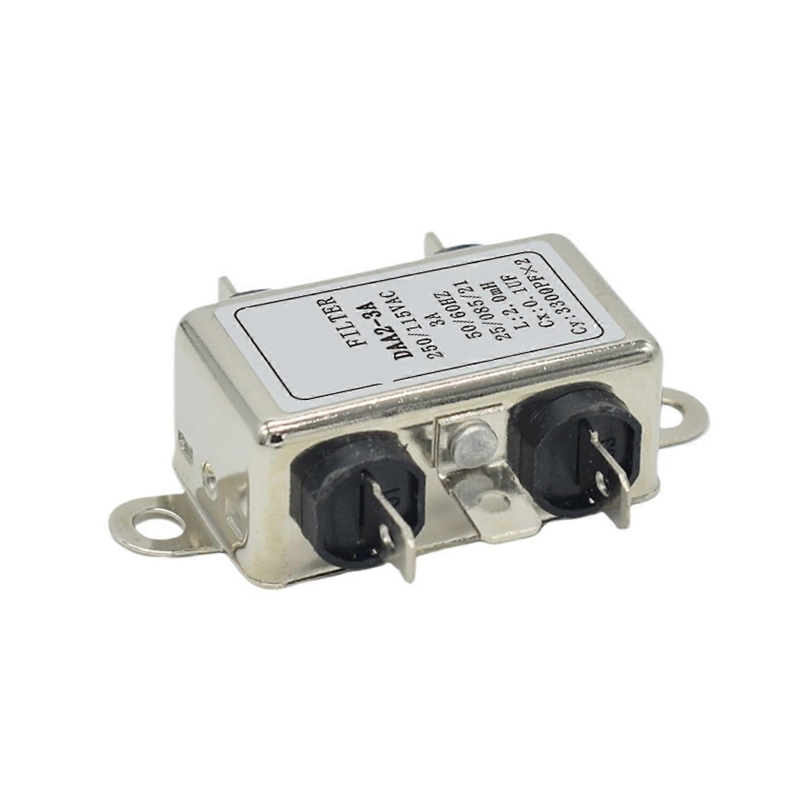 Single Phase EMI Filter DAA210A DAA23A Low Noise  Filtering Efficiency