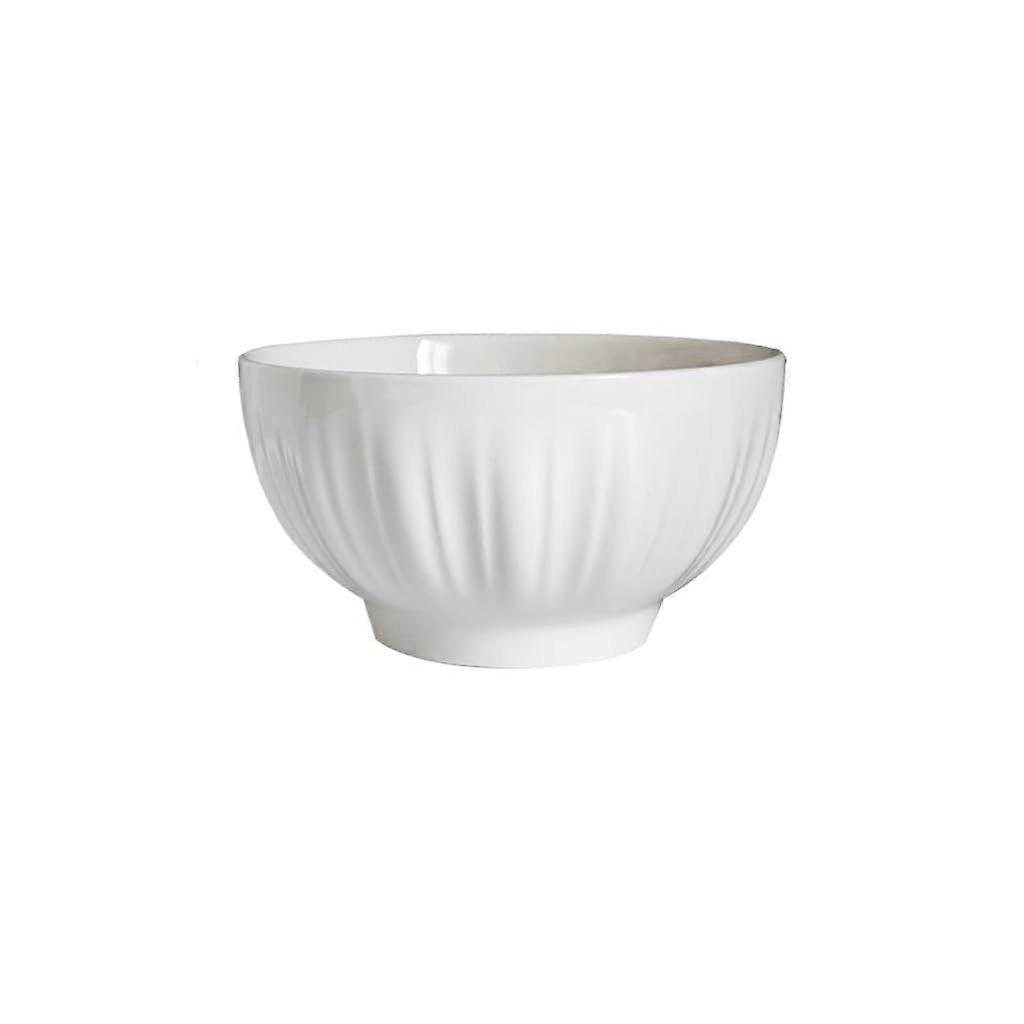 Ceramic Rice Bowl and Soup Bowl, Stackable Microwave Safe Tableware for Noodles and MultiPurpose Use