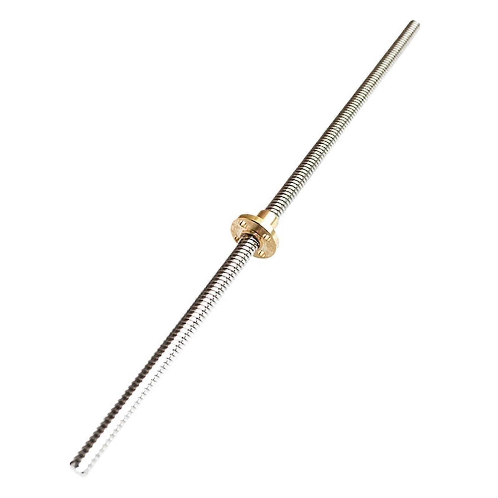 2pcs T8 Lead Screw 150mm Trapezoidal Rod with Copper Nut Smooth Precision Motion