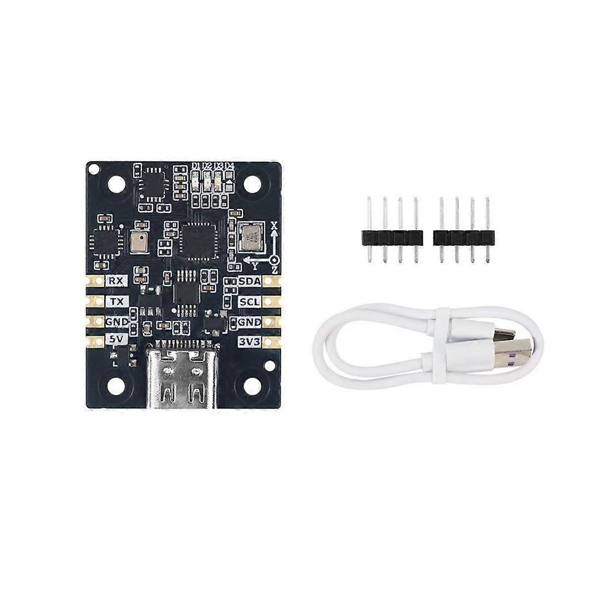 IMU High- Attitude Sensor Module 10- AHRS Attitude Calculation Support for ROS Robot, Drone, , STM3