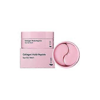 Peptid-Kollagen-Augenpads – Straffende, strahlende und feuchtigkeitsspendende Hydrogelmaske gegen geschwollene Augen, Augenringe, Falten, feine Linien und Tränensäcke – Ein