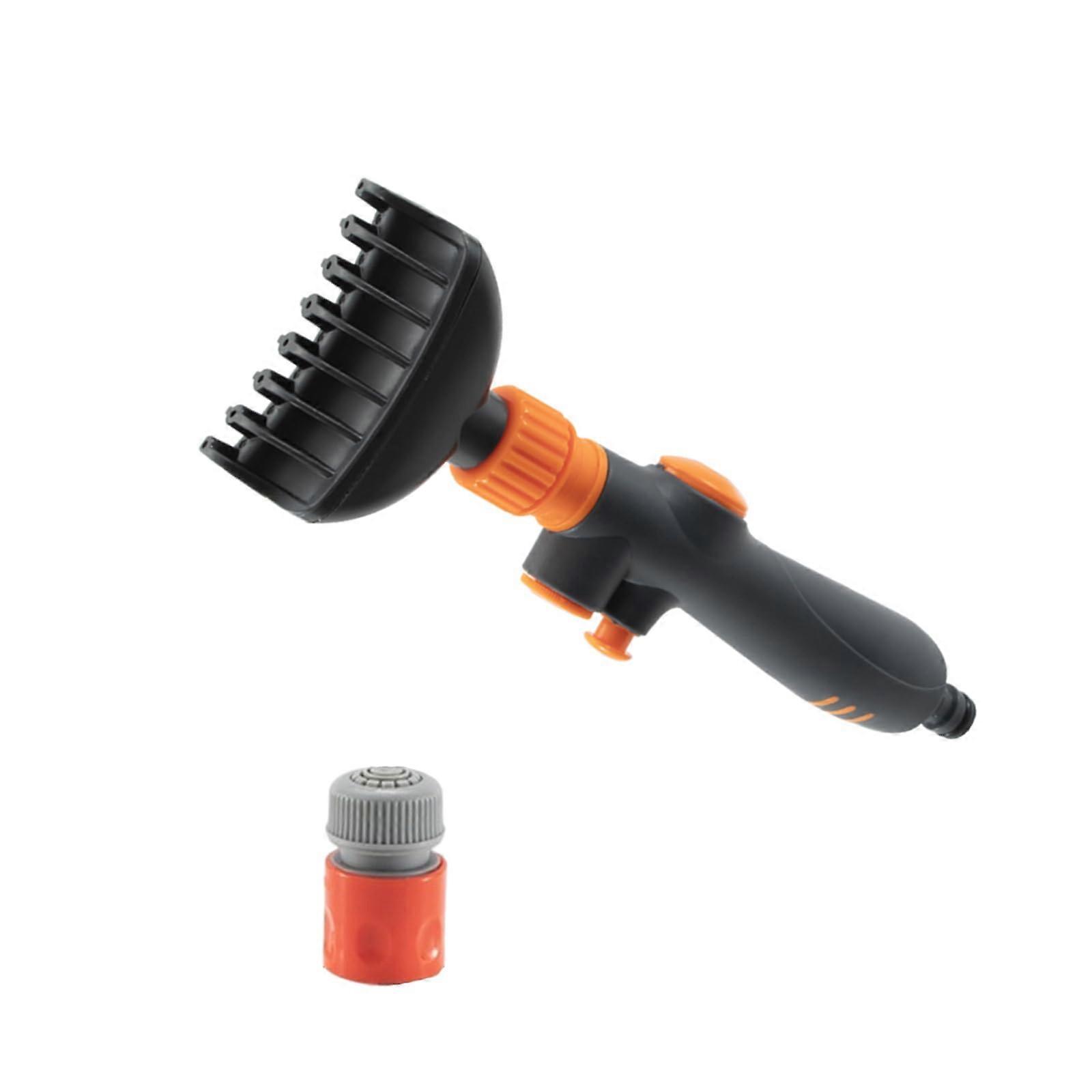 Handheld Pool Cleaning Brush with Ergonomic Comfort Grip for Efficient Dirt Removal and Durable Use