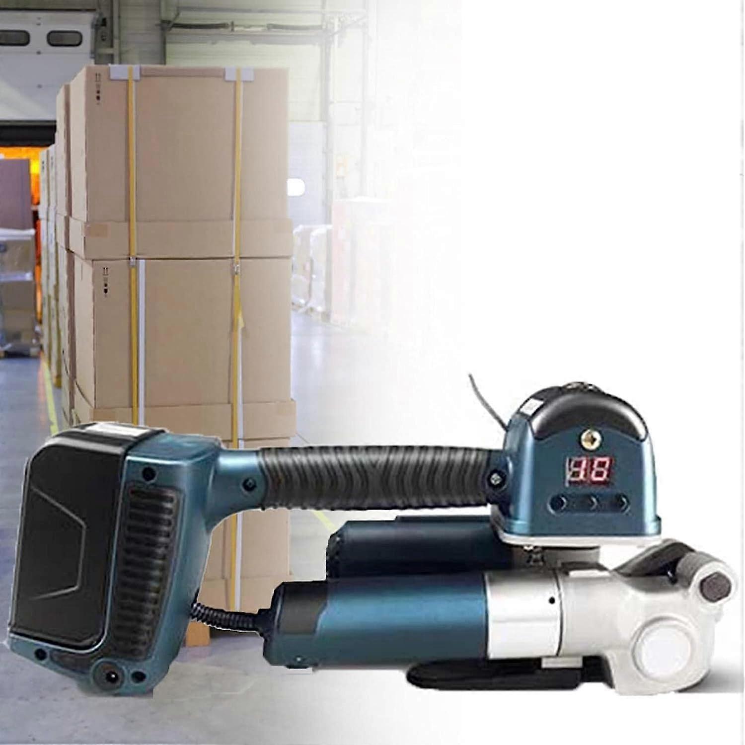 Electric Strapping Tool 1319mm Cordless Automatic for PET and PP Straps with Adjustable Tension