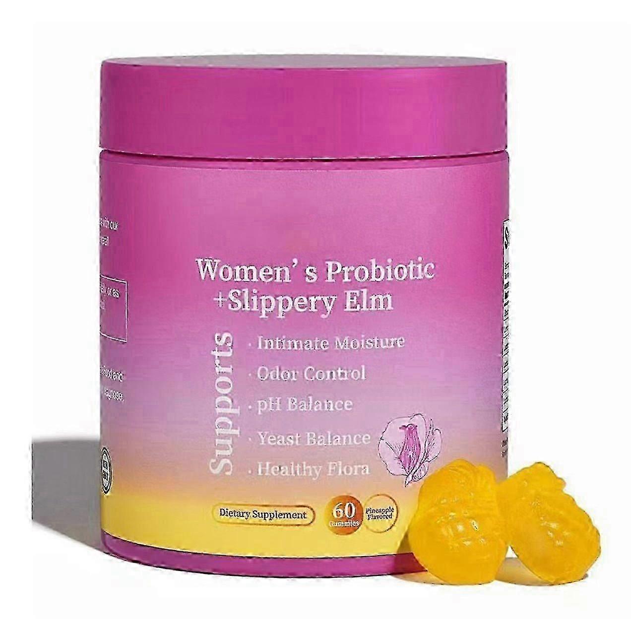 Womens Probiotic Gummies 60 Count Nutrition Gels & Chew