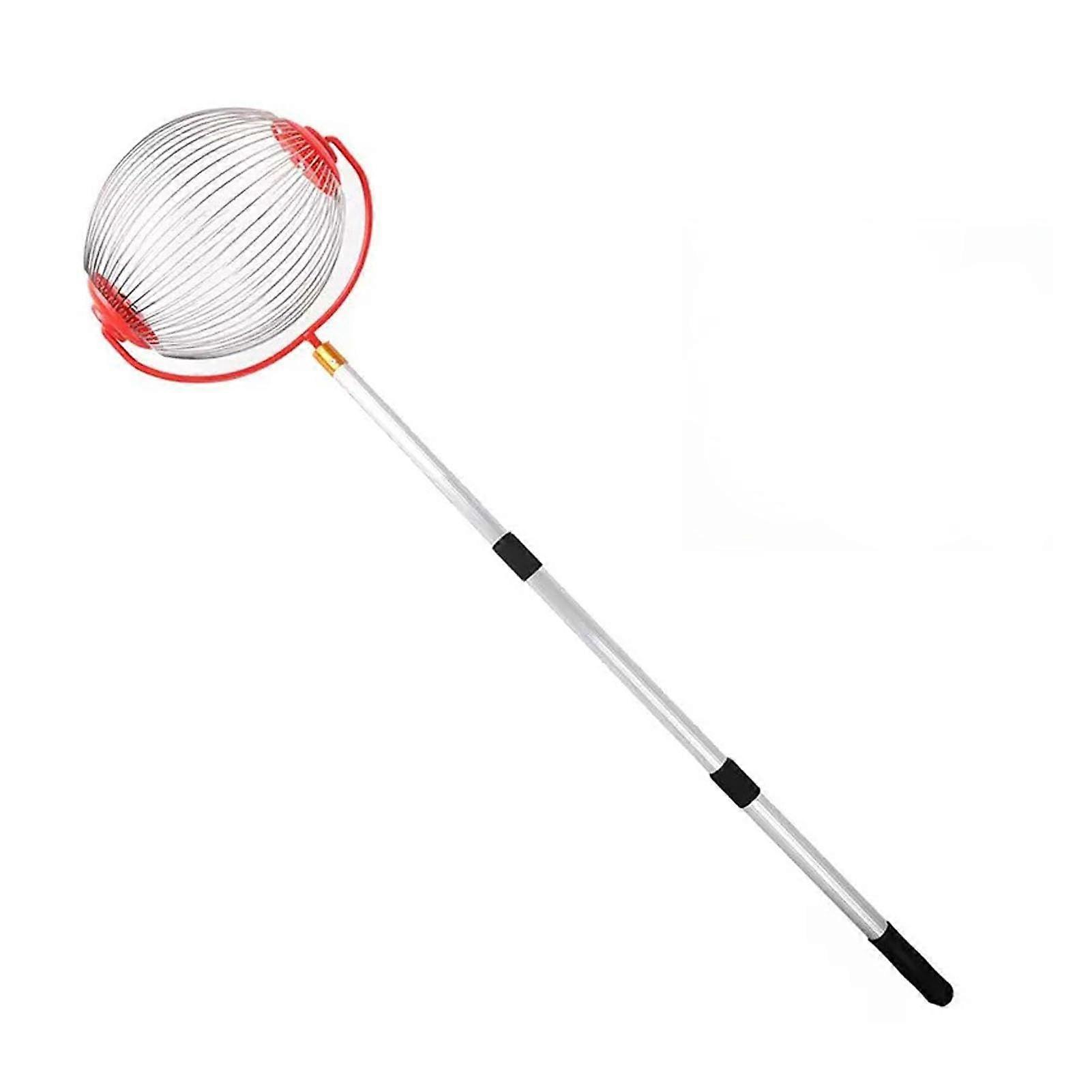 Nut Gatherer with Soft Grip Handle, No Bend Acorn Picker Upper Roller for Walnut and Pecan