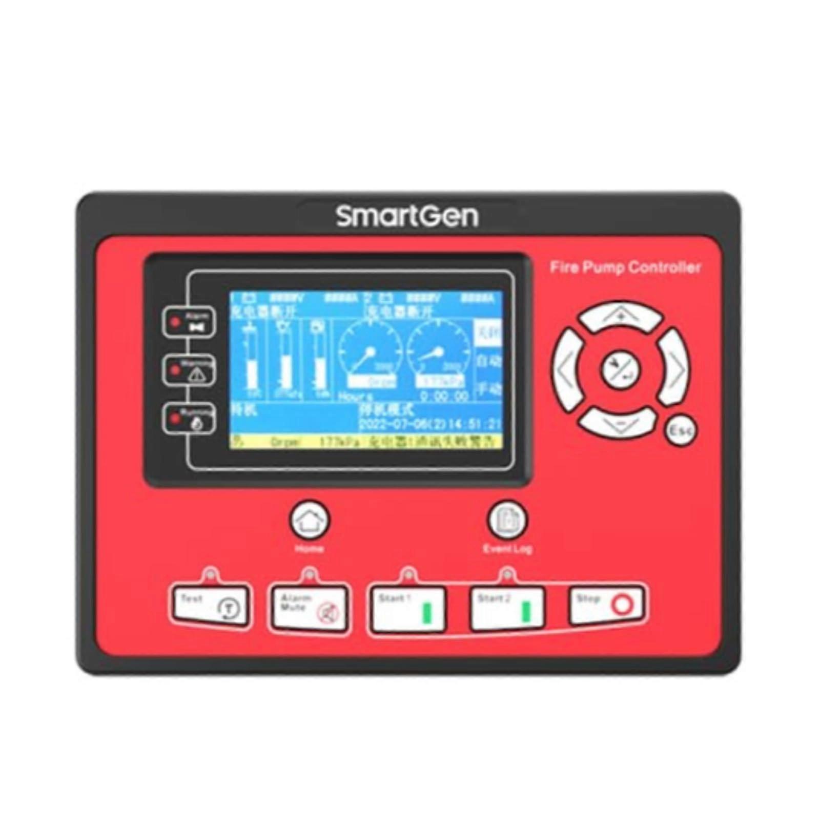 FPC915 Diesel Fire Pump Controller with Clear TFT LCD Display and CAN Bus Connectivity