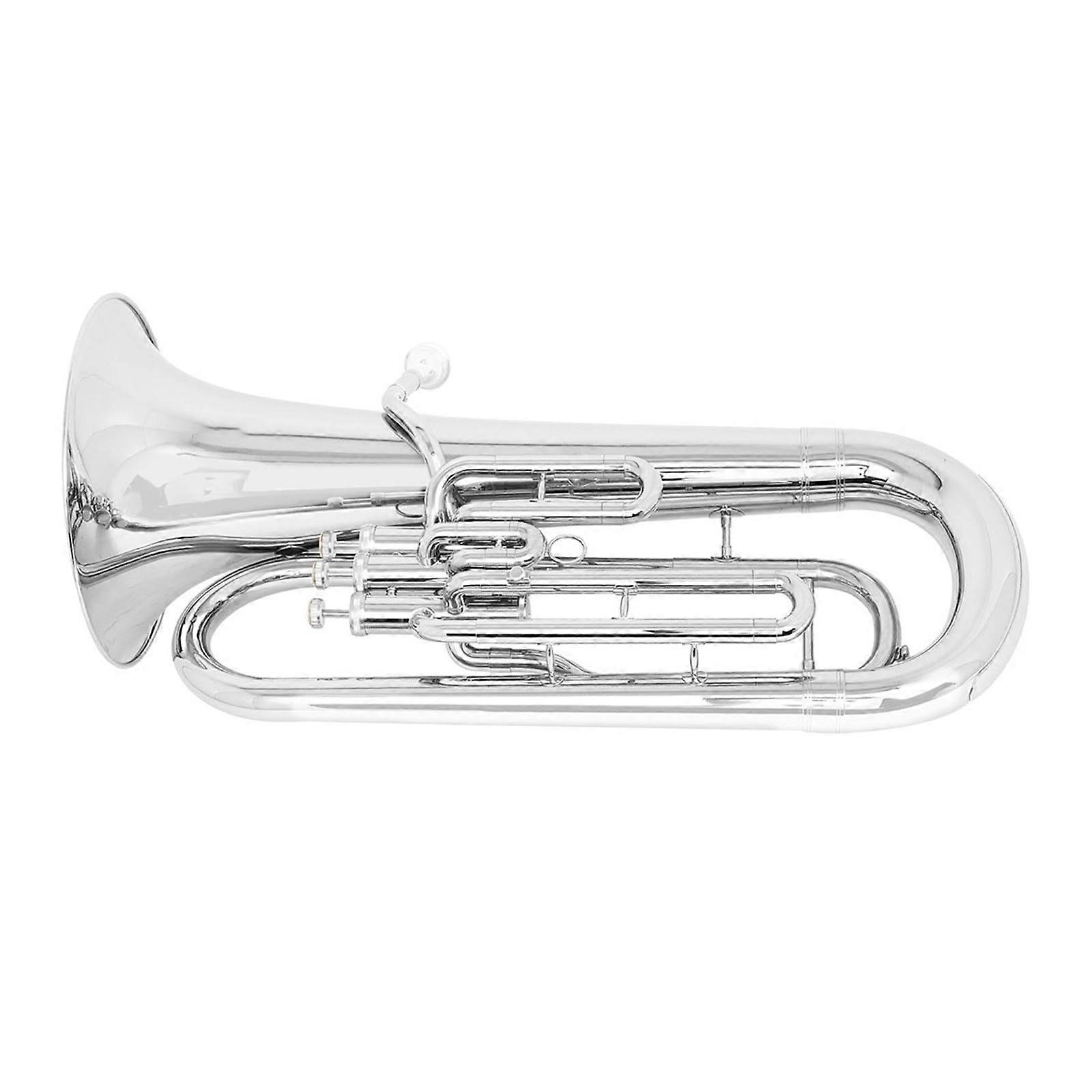 Professional Bb Brass Euphonium Three Valve with Smooth Tone and Enhanced Pitch Stability