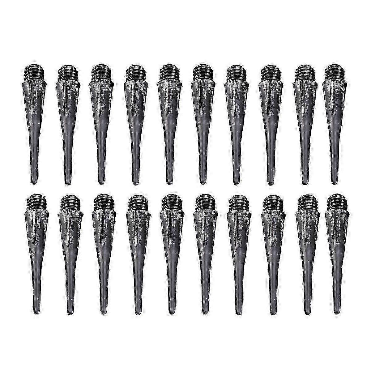 50 Pack Plastic Dart Tips for Dart Accessories