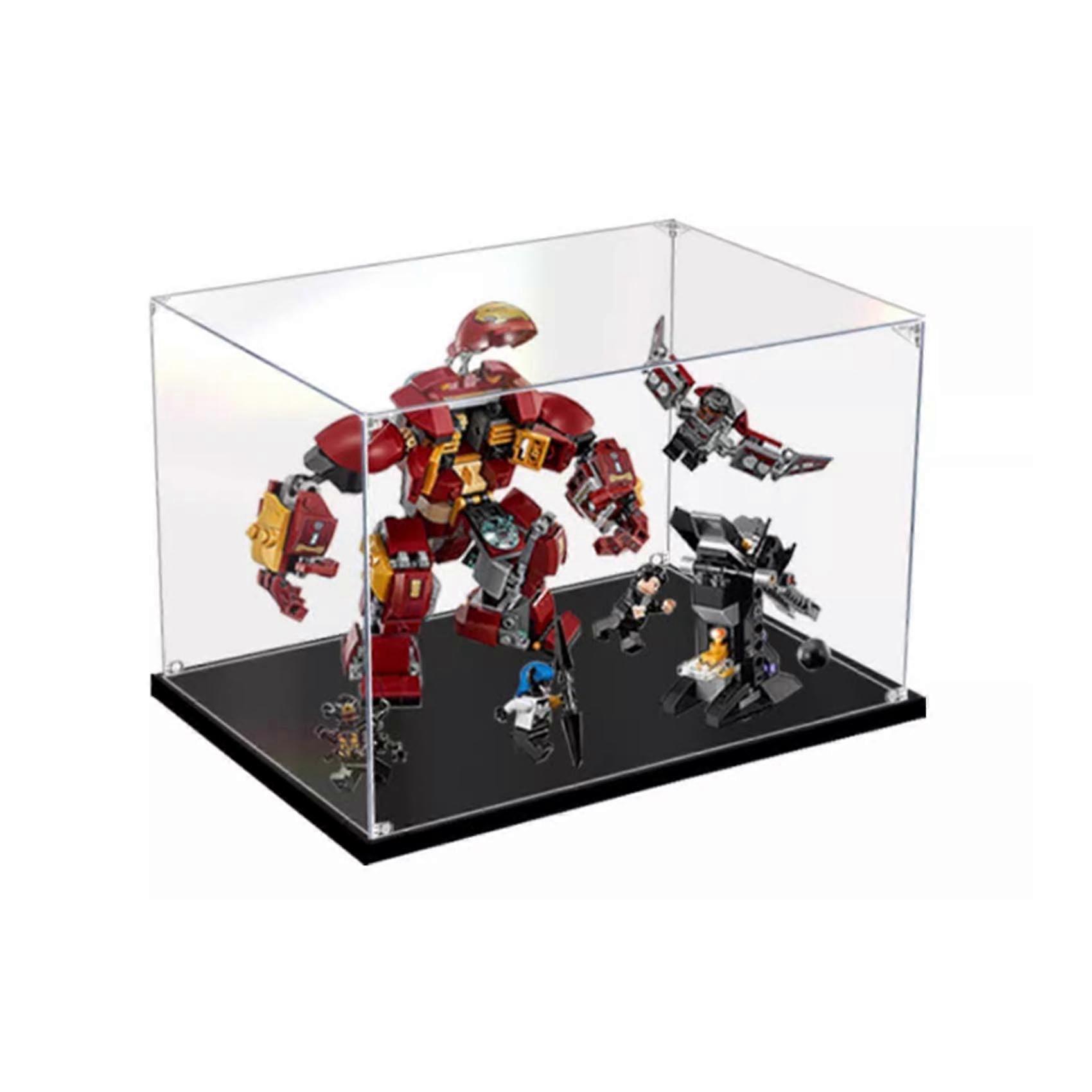 Acrylic Display Case for  76104 Mech Model, Clear Dustproof Protective Box 2mm Thickness