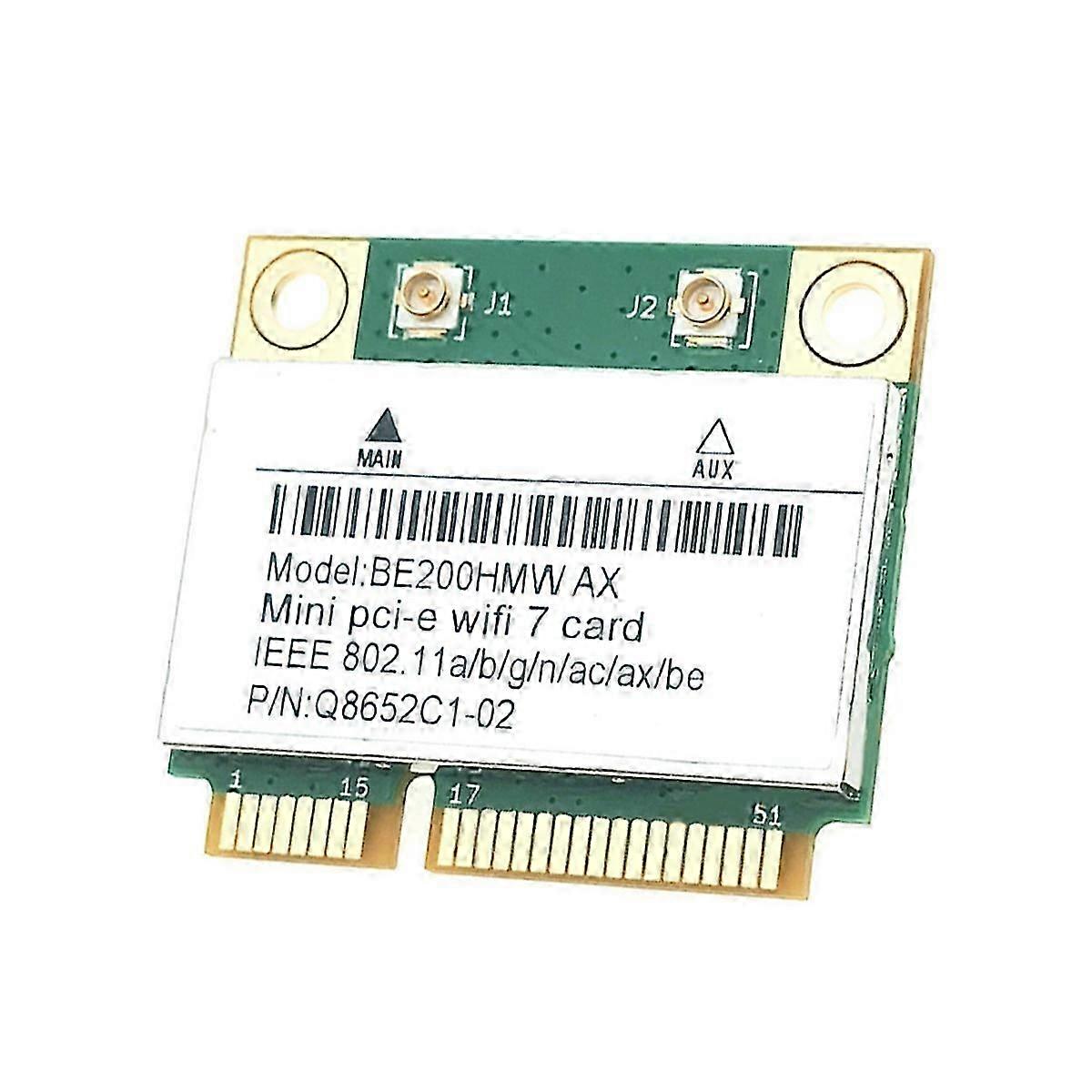 BE200 WiFi 7 Card for Bluetooth Network Adapter for PC