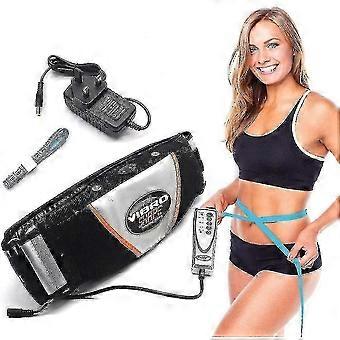 Cinto massageador vibratório elétrico para perda de peso, cinto de emagrecimento e aquecimento para sensação de queima de gordura