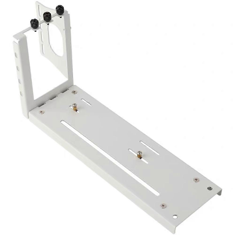Vertical GPU Mount Bracket 3 Slots Graphics Card Holder External EGPU Docking Station Stand PCIe GPU Support Frame White