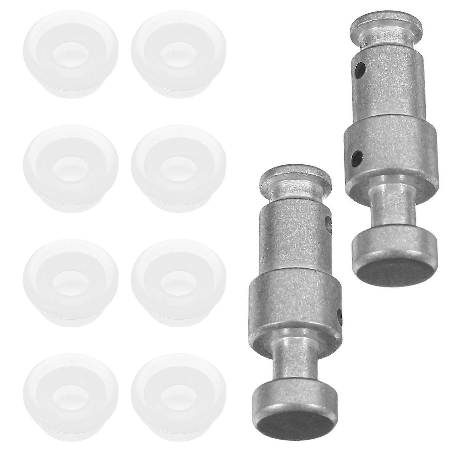 Silver Pressure Cooker Float Valve Replacement for Pressure Cooker 2Pcs Set