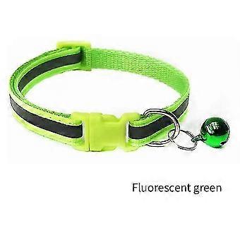 Collier de sécurité réfléchissant pour chat avec système de dégagement rapide