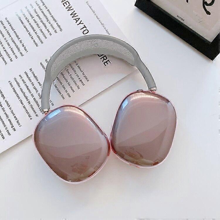 Headset Transparent Protective Case for AirPods Max / Max 2(Pink)