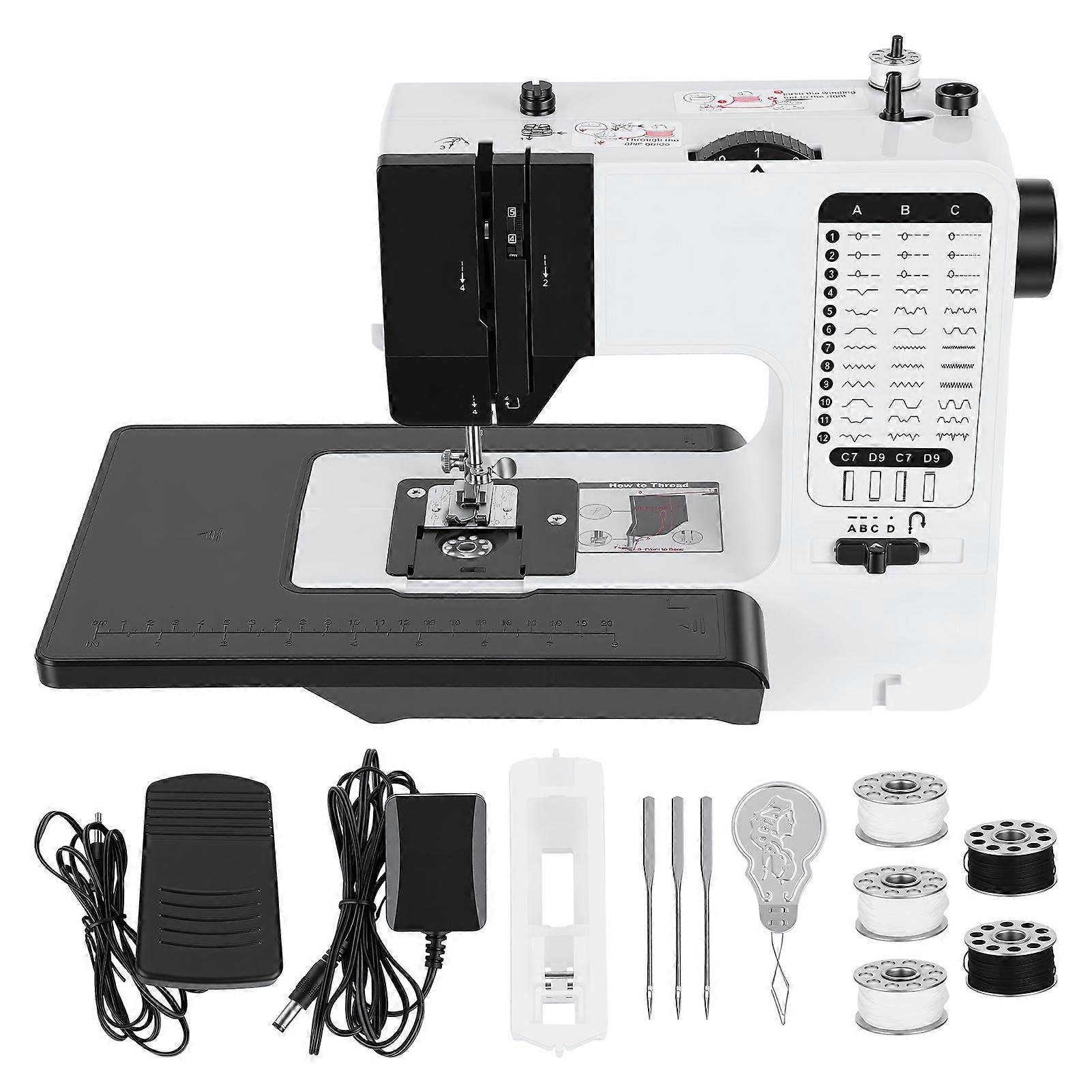 Small Electric Sewing Machine with Two Speeds for Beginners