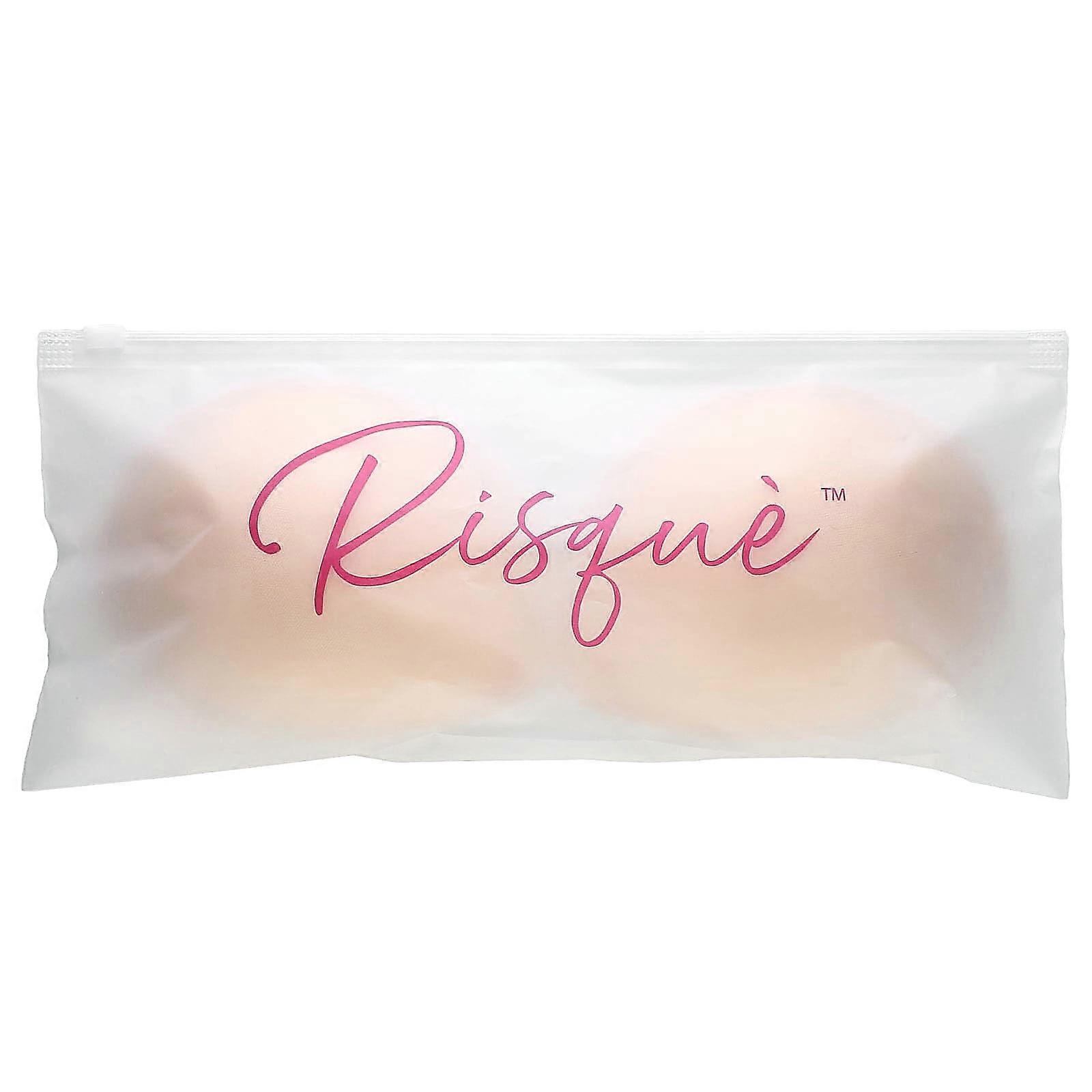 Risque, Adhesive Bra, Size B, 1 Bar, 2-Pack