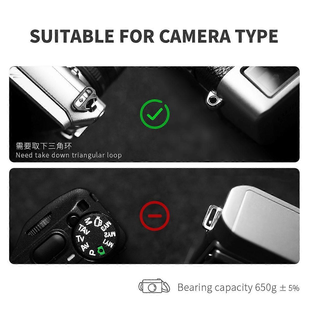 For Leather Camera Wrist Strap Handmade