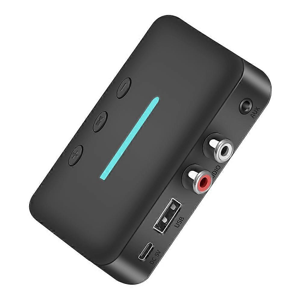 T88 5.3 Bluetooth-compatible Audio Receiver Adapter NFC Wireless Bluetooth-compatible Extender 3.5mm