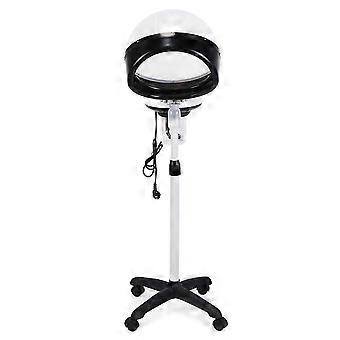Salon Spa Hair Steamer Rolling Stand Hooded Hair Coloring Perming Conditioning Steamer