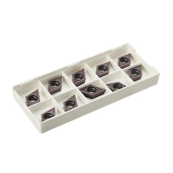10Pcs Cemented Carbide Inserts For Stainless Steel