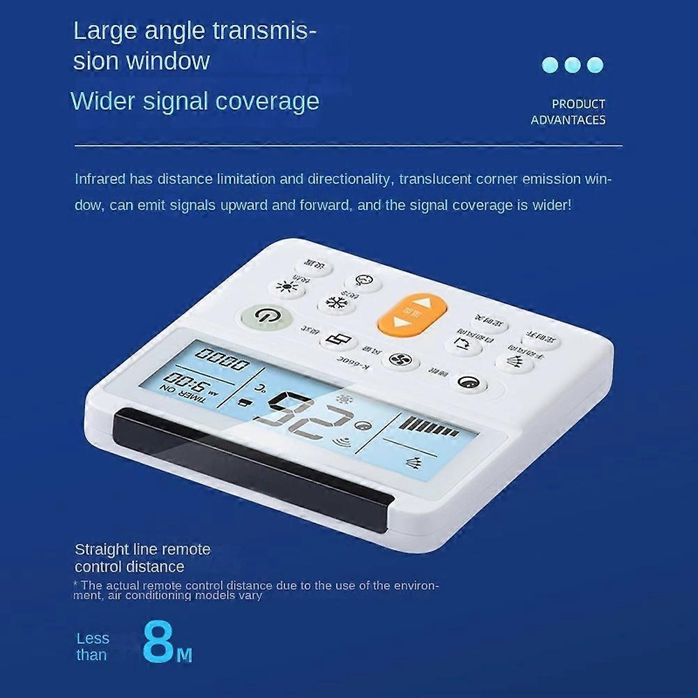 K-660E Universal Air Conditioner Remote Control