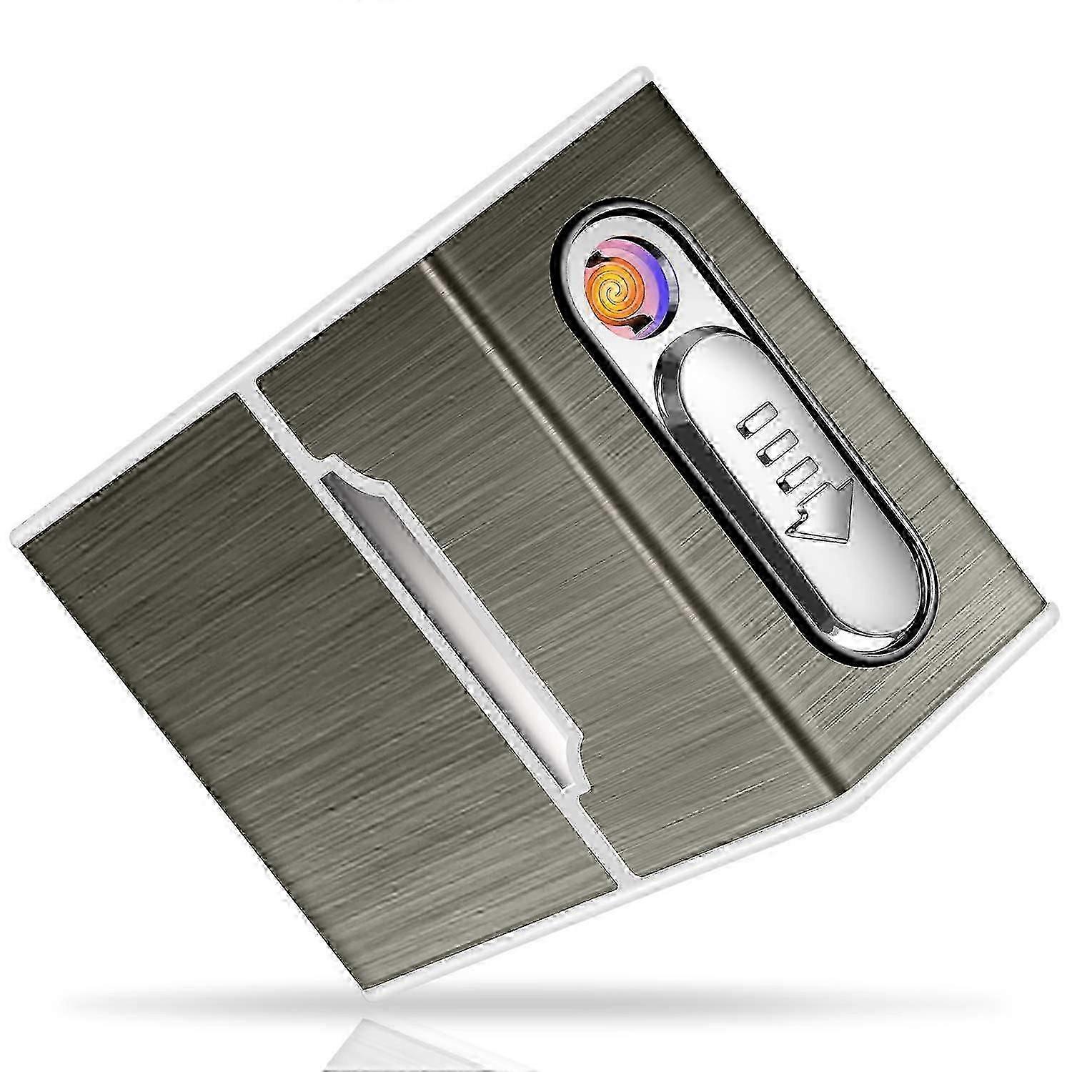 Cigarette Case with Lighter Cigarette Box Electronic Integrated