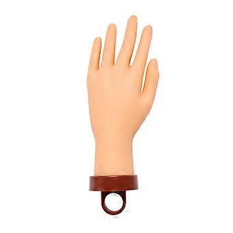 Manicure Practice Hand Model Flexible Realistic Nail Training Hand Model Nail Art Tool Salon Supplies