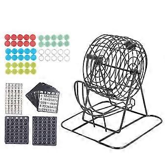 Metal Cage Game Set Manual Operation Interactive Endless Fun Complete Round Cage Game for Kids Adults