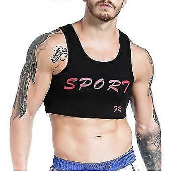 Men's Sports Football Dumbbell Neoprene Training Chest Protector Gym Vest