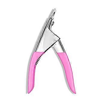 Roestvrijstalen nagelknipper, kunstnagels, U-vormige schaar, DIY-schaar voor één woord, nagelkunstschaar, vormschaar, gereedschapsbenodigdheden 1