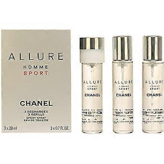 Chanel Allure Homme Sport EDT - Refill M 3 x 20 ml