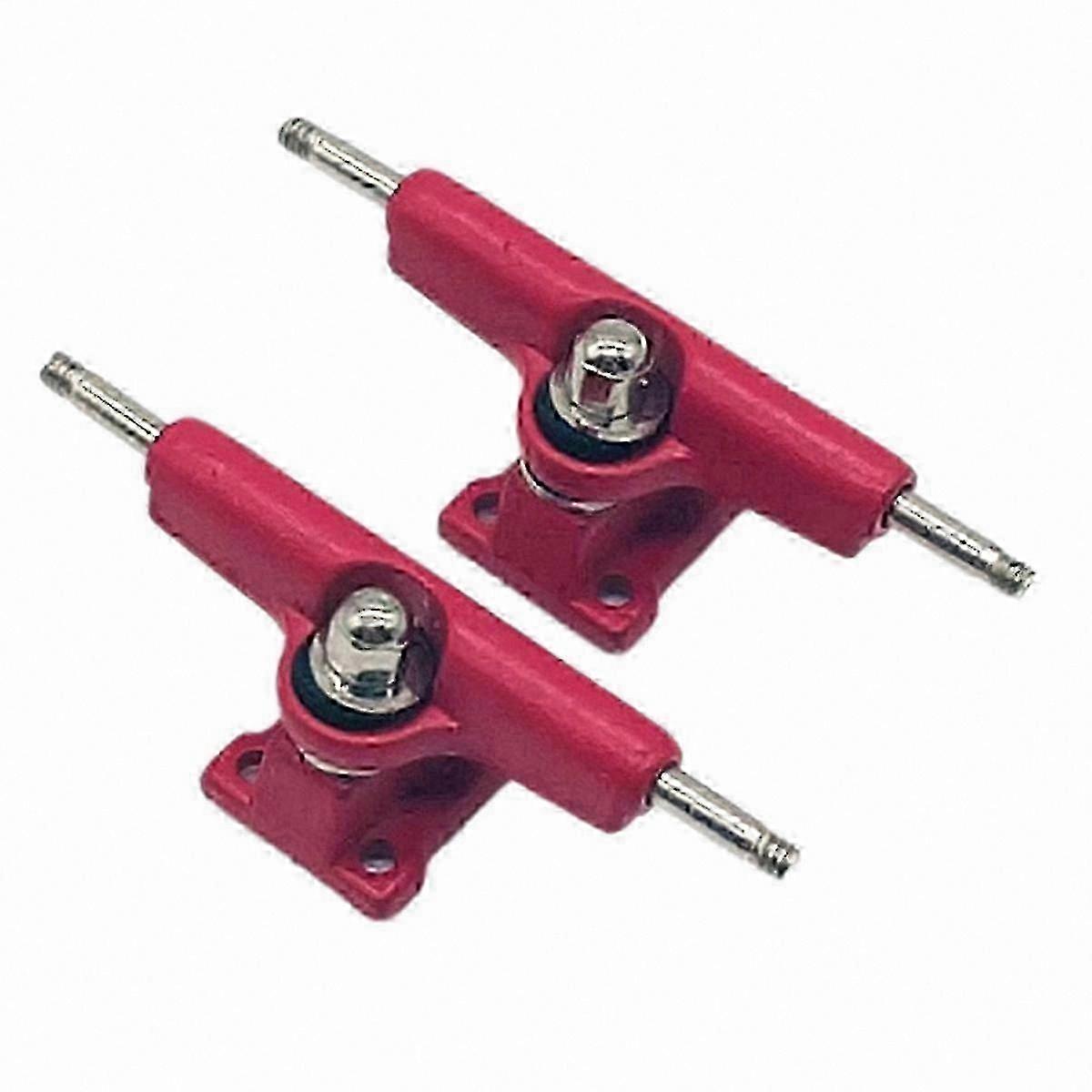 Red Mini Skateboard with Hanger and Base