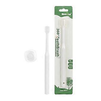 Pet Toothbrush for Small Breeds Soft Food Grade Teeth Cleaning Tool Teeth Care Toothbrush with 360 Degree Brush Head