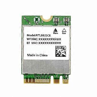 Scheda di rete wireless dual-band ad alta velocità e bassa latenza, RTL8822CE, interfaccia NGFF, Wi-Fi 5 e Bluetooth 5.0, 2,4 GHz/5 GHz