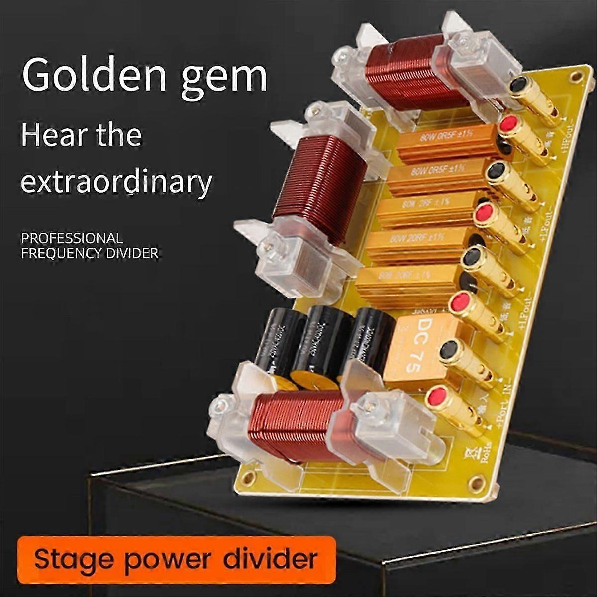 1500W Audio Frequency Divider 2 Way Audio Crossover