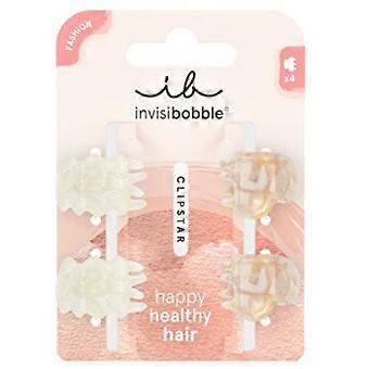 Clipstar XS Petit Rainbow – Haarspangen, 4 Stück