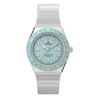 Timex Q Mini 30mm Stainless Steel Expansion Band Watch TW2Y77300