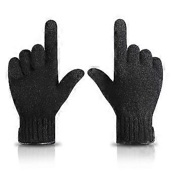 Winterhandschuhe, geeignet für Damen und Herren, verbesserte Touchscreen-kompatible, rutschfeste Thermohandschuhe