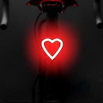 Fahrradrücklicht für Nachtfahrten Kreatives Fahrradzubehör Sicherheitslicht
