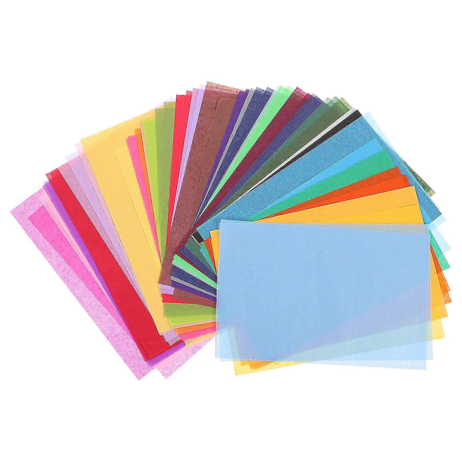 Colored Gift Wrapping Papers for 132Sheets Ultra-Thin Tissue Papers