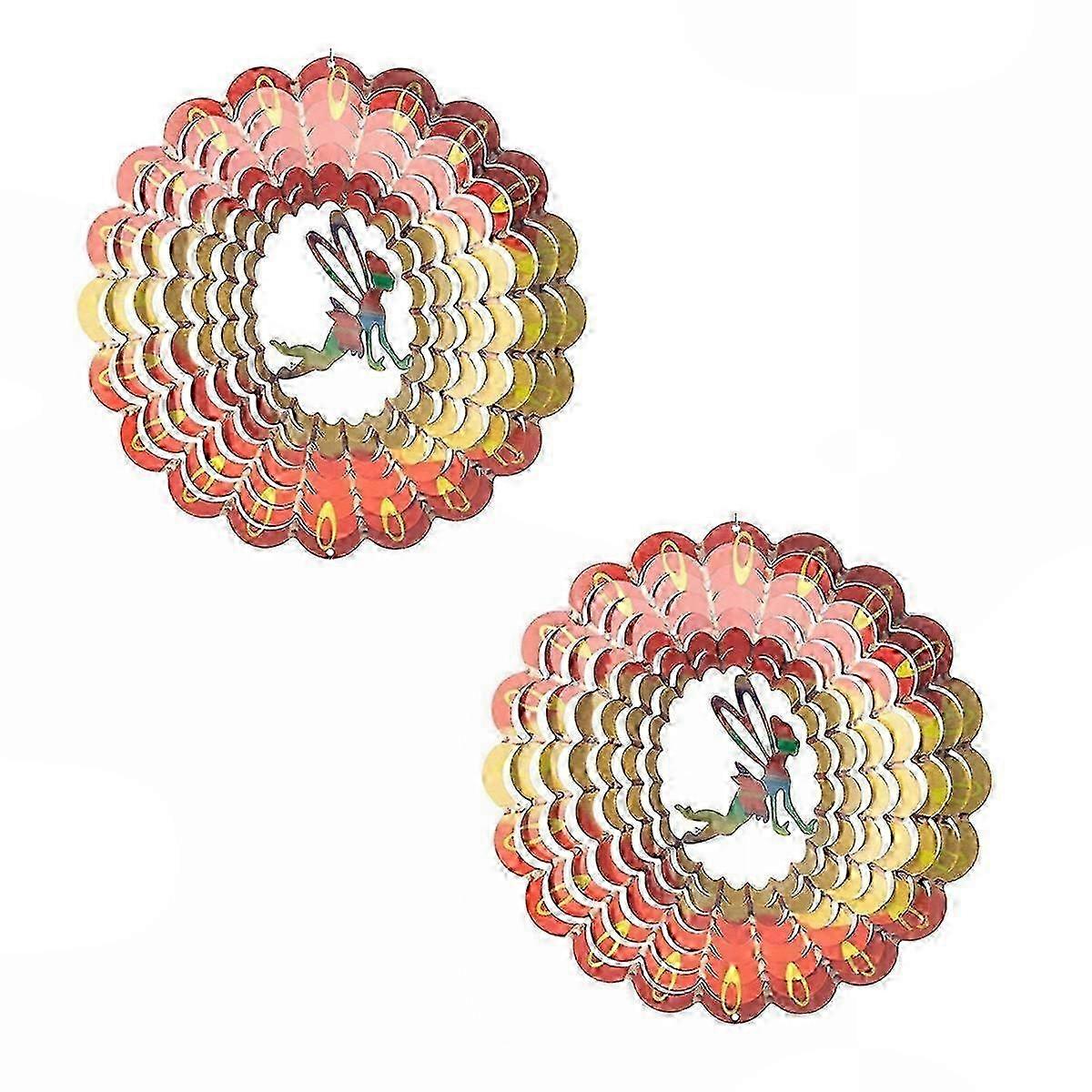 Decorative Outdoor Wind Spinner Sculpture